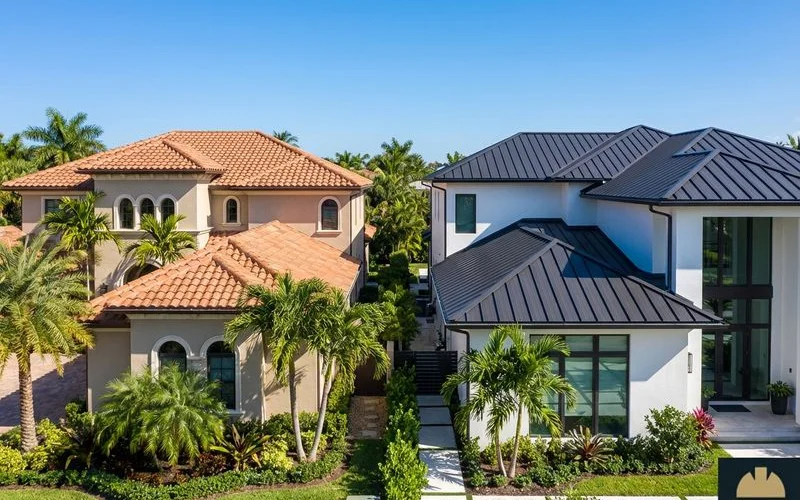 Tile roof vs metal roof comparison for Miami